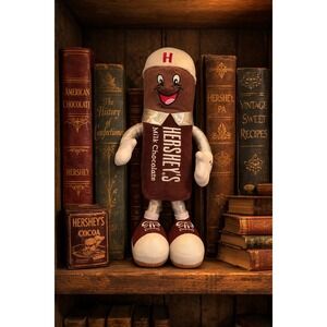 1994 Hershey's Milk Chocolate Bar Plush Mascot The Petting Zoo 14  Posable Doll